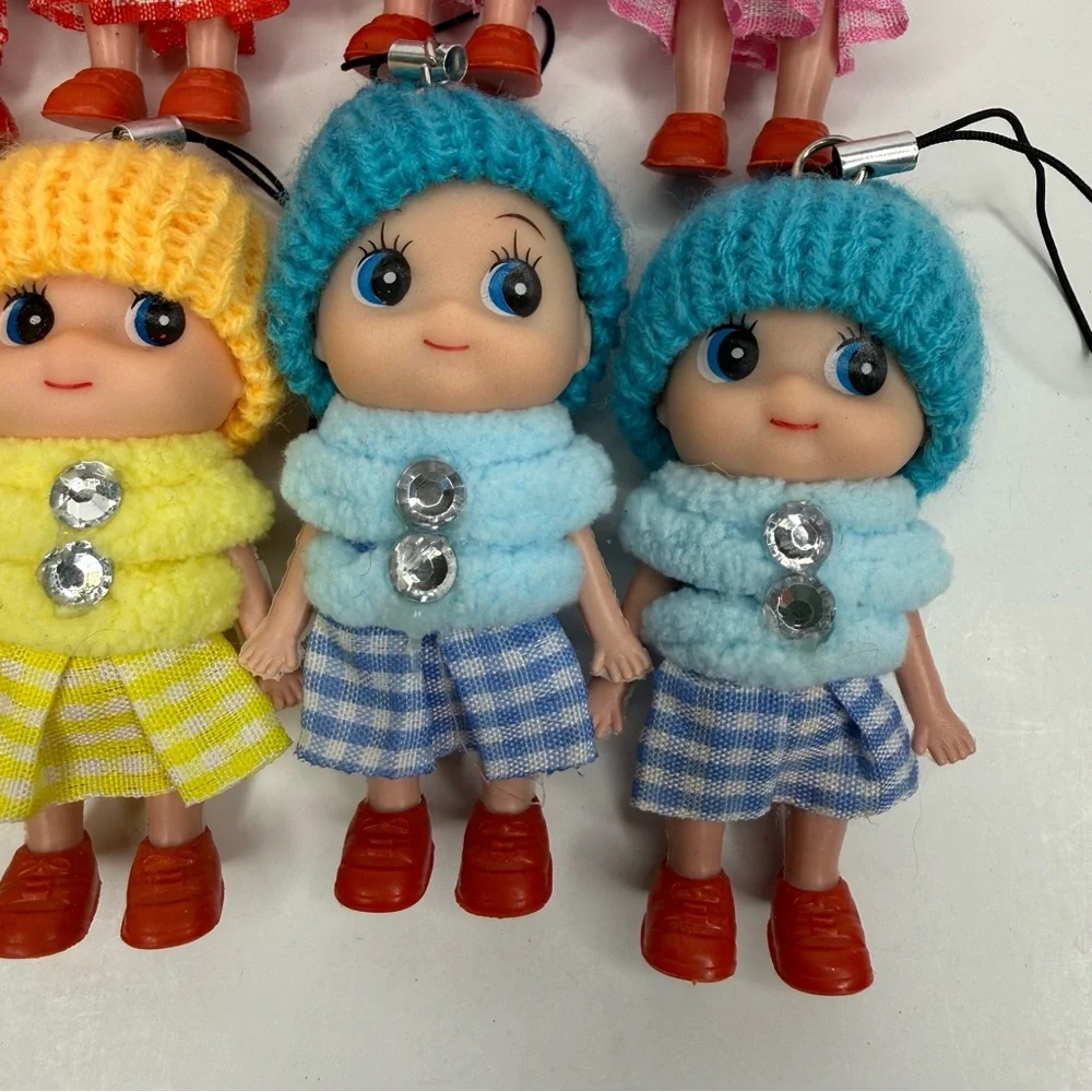 Cute Ddung Doll Cell Phone Backpack Pendant Key Chain PartyGift Small Mihuwa 8